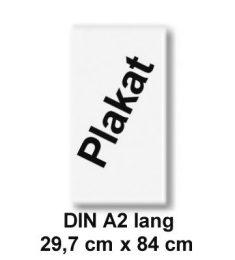 Posters Image print glossy 100 g A2 long