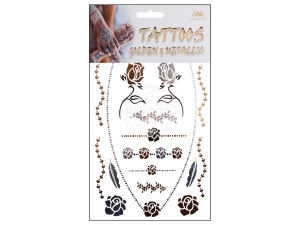 Temporary Tattoos Fake Tattoo metallic MT66
