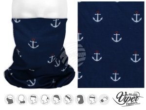 Chusta wielofunkcyjna 9 w 1 Szalik wielofunkcyjny Kotwica morska