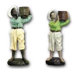 Chlopiec z doniczka K391