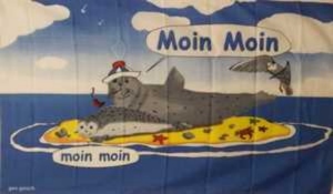 Flag Moin Moin 3 lying seal