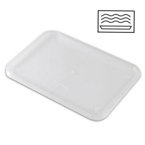 PP Bowl lid 17x12xcm transparent for 500ml-1000ml 100 pieces