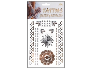Temporary Tattoos Fake Tattoo metallic MT63