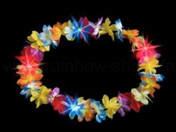 Hawaii chains with light multicolor