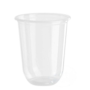 rPET Kubek U forma Bubble Tea smoothie, 350ml, 100 sztuk