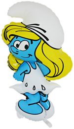 Foil balloon Smurfette