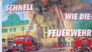 Flag Fast as the fire department