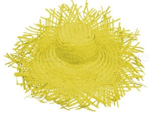 Straw hat Beach hat yellow