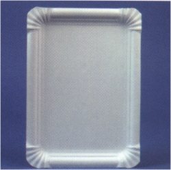 Plate Pasteboard angularly 16cm