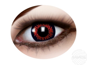 Contact lenses Fun Carnival red/black 15