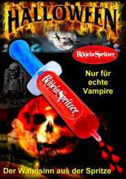 R(h)insplash Blood Splash Halloween