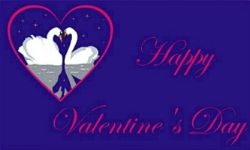 Fahne Happy Valentines