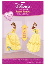 Dekoracja na sciane sciane Scene Setter Disney Belle