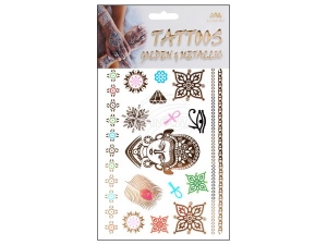 Temporre Tattoos Fake Tattoo metallic MT62