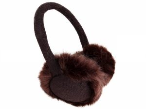 Earmuffs cuddly brown