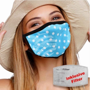 Mscara de respirador con motivo AM-104