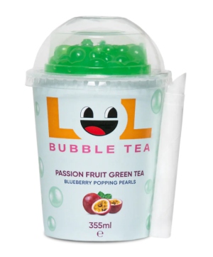 LOL Bubble Tea To Go Herbata biala grejpfrutowa - Green Apple pe