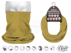 Chusta wielofunkcyjna 9 w 1 Szalik wielofunkcyjny gladki kolor M