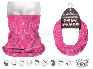 Pao multifuncional 9 en 1 Bufanda multiusos Paisley MF-240