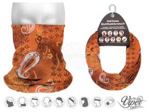 Chusta wielofunkcyjna 9 w 1 Szalik wielofunkcyjny Paisley MF-241