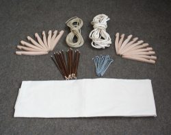 Namiot Indiana Tipi 700 Namiot zestaw akcesoriw