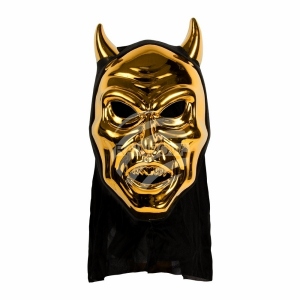 Carnival mask horror gold MAS-38D