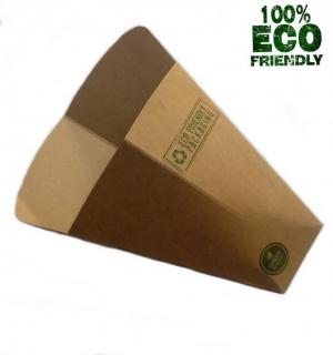 Rozek waflowy, przekaski, rozek na frytki 13,5x8x5,5cm 1000 sztu