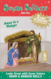 Deko window blind scene setter Away in a Manger
