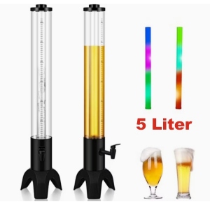 Bebedero columna cerveza 5litros LED Tubo de refrigeracin
