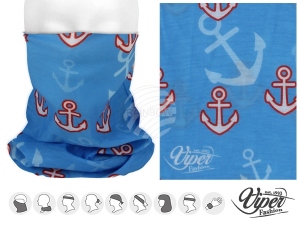 Chusta wielofunkcyjna 9 w 1 Szalik wielofunkcyjny Kotwica morska