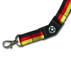 Keys tied Germany snap closure