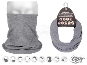 Chusta wielofunkcyjna 9 w 1 Szalik wielofunkcyjny gladki kolor M