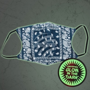 Mscara de respirador con motivo Glow in the dark MASK-009