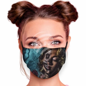 Verstellbare Motivmaske mit Motiv AM-270