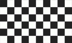 Flag Checkered black white