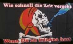 Flag Pirate how fast time passes