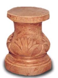 Column egyptian brown 45 cm