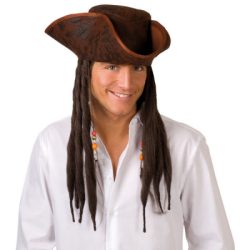 Pirate Hat with Dreadlocks