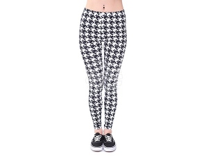 Ladies motive Leggings Design Owls color white
