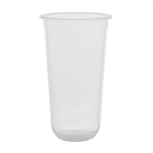 Kubki Bubble Tea Przezroczysty 500ml