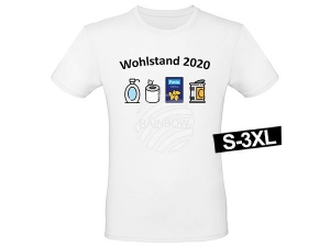 Camiseta con motivo blanco Modelo Shirt-003a