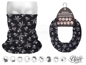 Pao multifuncional 9 en 1 Bufanda multiusos Calaveras MF-275
