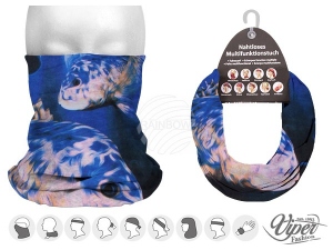 Chusta wielofunkcyjna 9 w 1 Szalik wielofunkcyjny Ryba MF-293