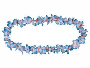 Hawaii chains flower necklace classic orange white blue