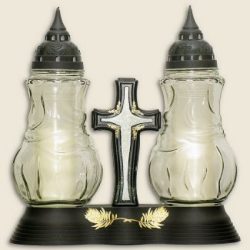 Grave candle with decor R 51k