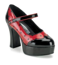 Plateau Pumps Damen Marienkfer