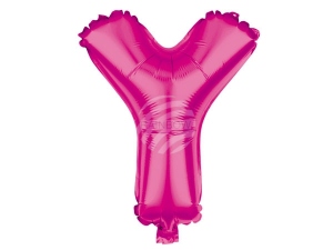 Foil balloon helium balloon pink Letter Y