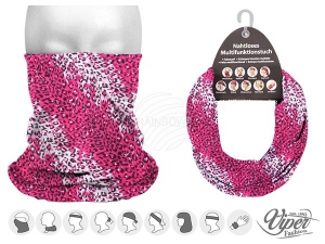 Chusta wielofunkcyjna 9 w 1 Szalik wielofunkcyjny Wzor lamparta 