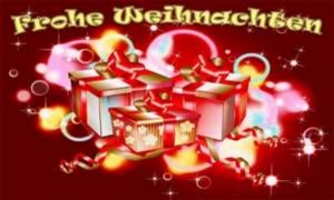 Flag Christmas parcel