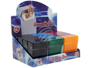 Cigarettes box Sorting Multicolored in the display